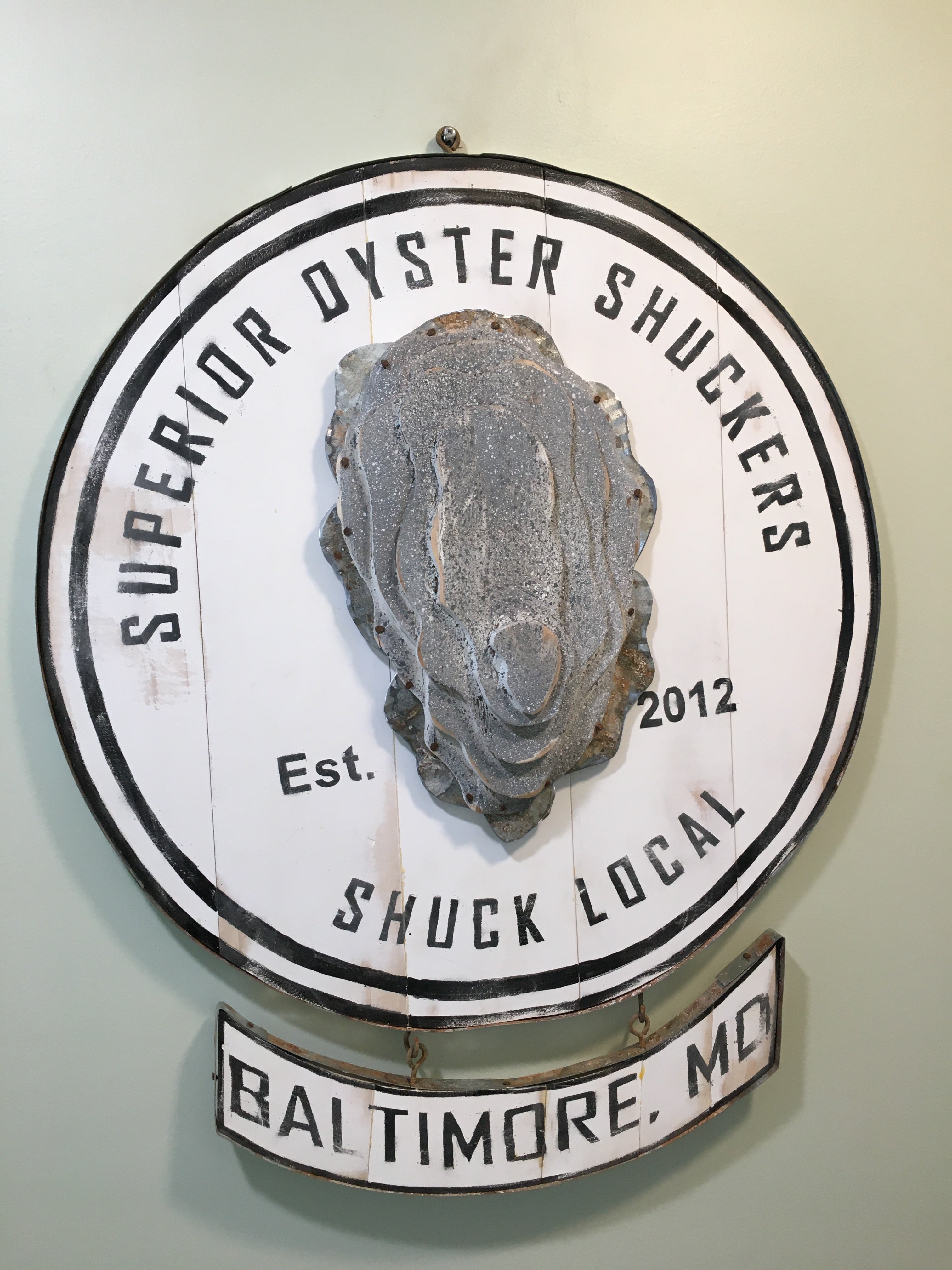 Oyster Related Signs