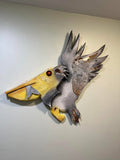 24x24 Flying Pelican