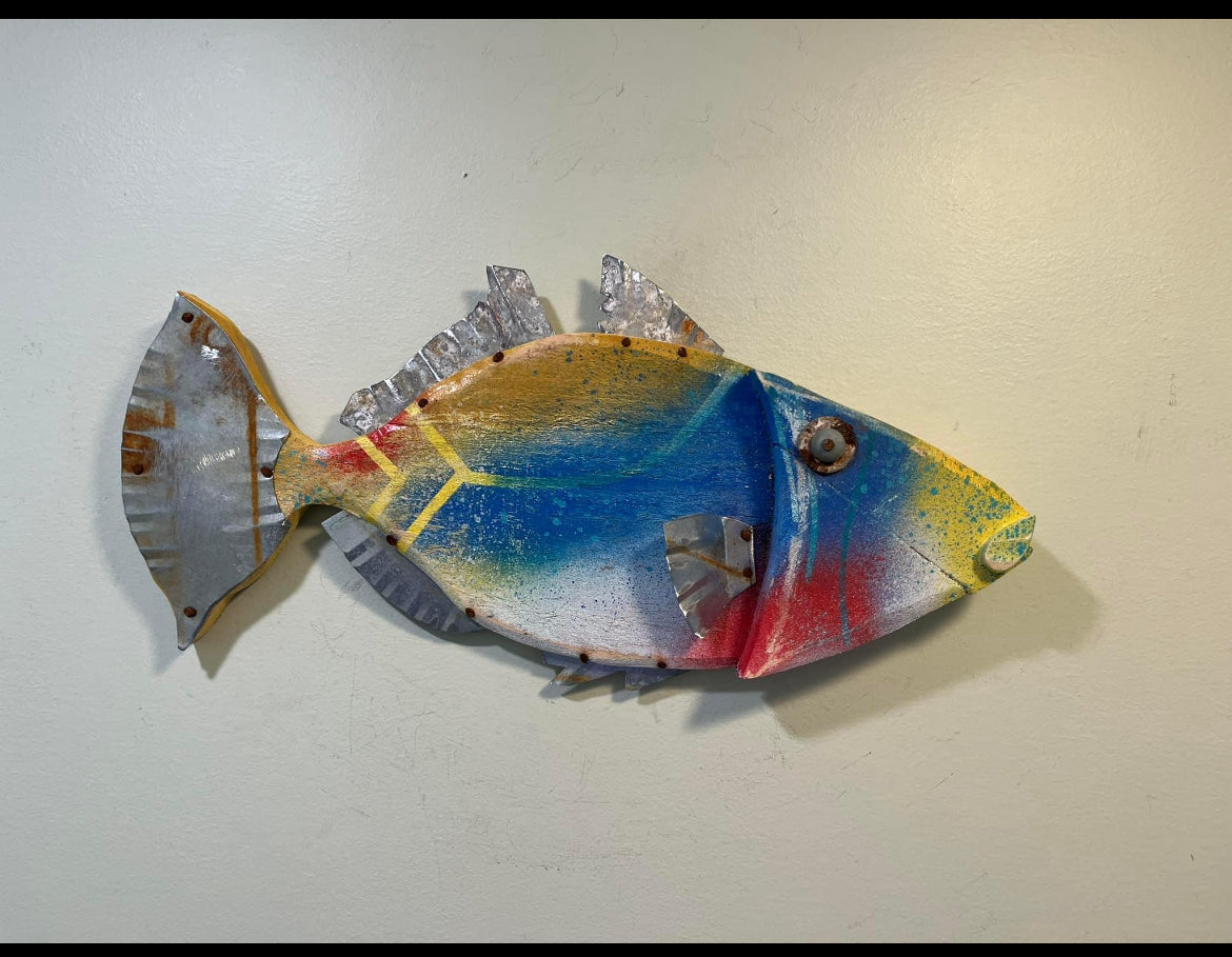 12” Trigger Fish (Humuhumonkunukupv)